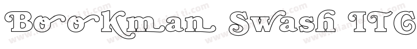 Bookman Swash ITC Me字体转换